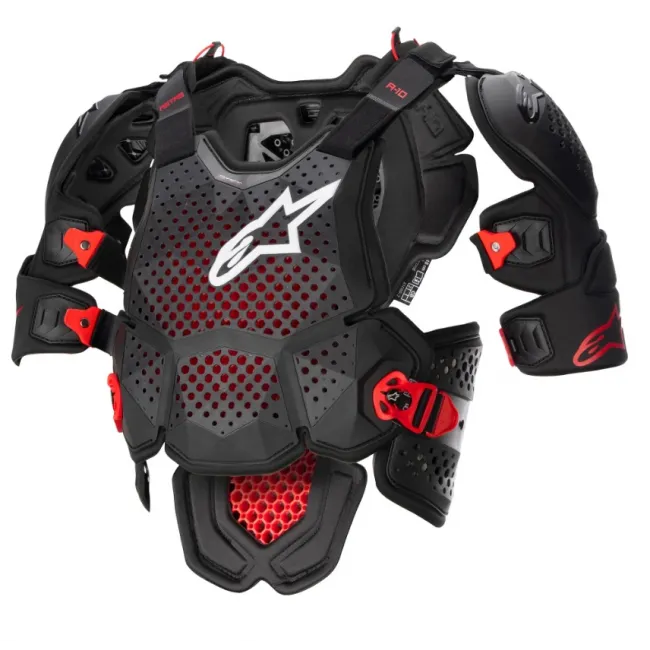 Armura Alpinestars A10 V2 Anthracit Black Red