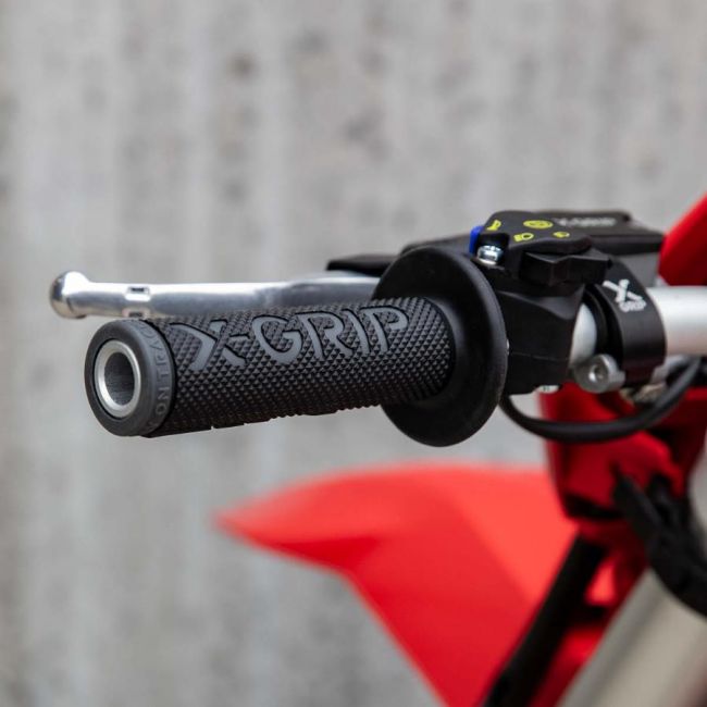 Mansoane decupate lock-on 2T/4T X-GRIP Black Grey