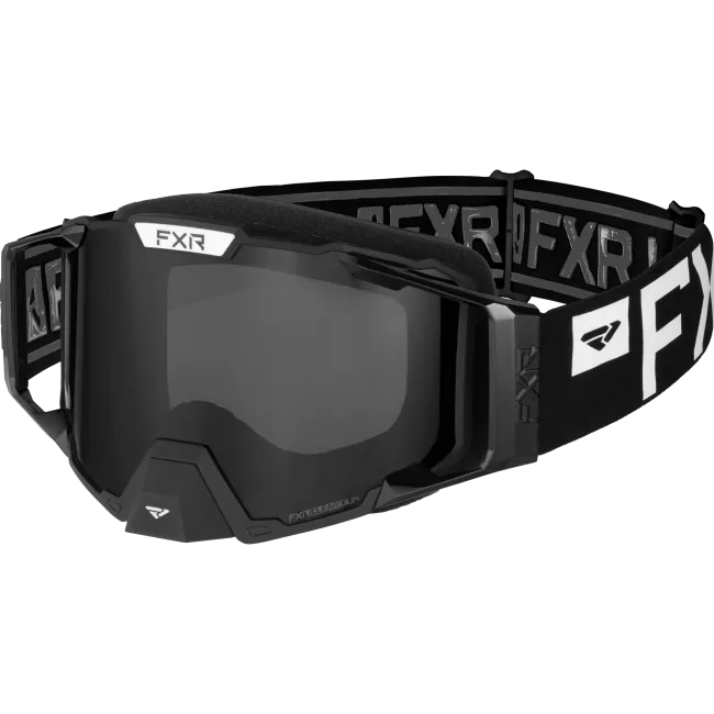 Ochelari snowmobil FXR Pilot Black White 2023