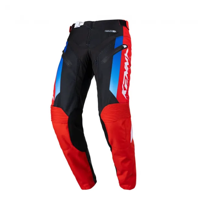 Pantaloni Kenny Titanium Red Black