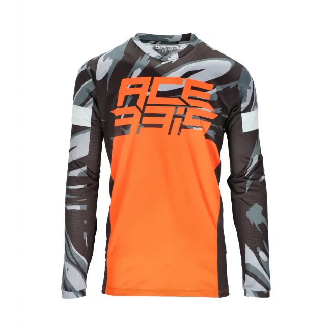 Tricou Acerbis J-Track  Five Orange Grey