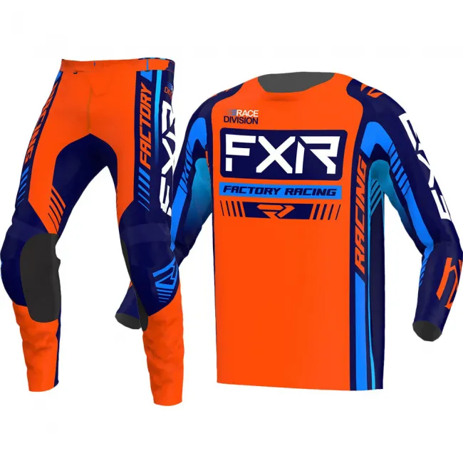 Tricou FXR Clutch Pro Orange Navy