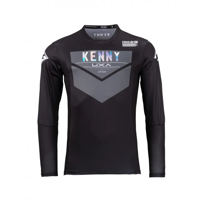 Tricou Kenny Performance Black Holographic