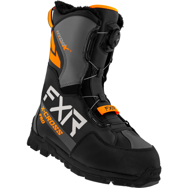 Bocanci snow FXR X-Cross Pro BOA Black/Orange