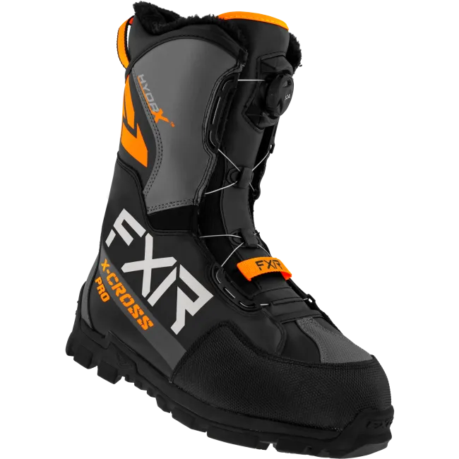 Bocanci snow FXR X-Cross Pro BOA Black/Orange