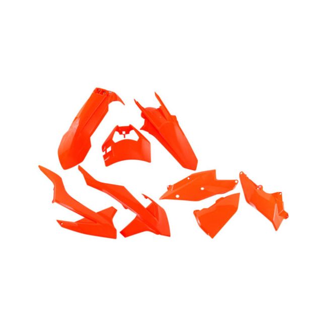 Kit plastice KTM 17-19 Ufo Portocaliu Fluo