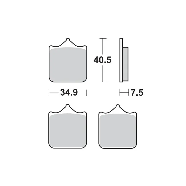 Placute frana fata KTM 690/990 SMC/Duke 04-14 Moto-Master