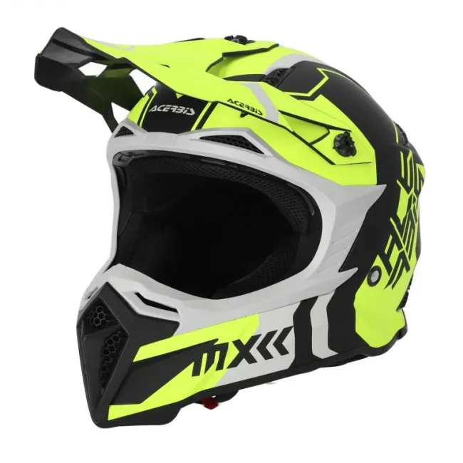 Casca Acerbis Profile 5 Black Yellow Fluo