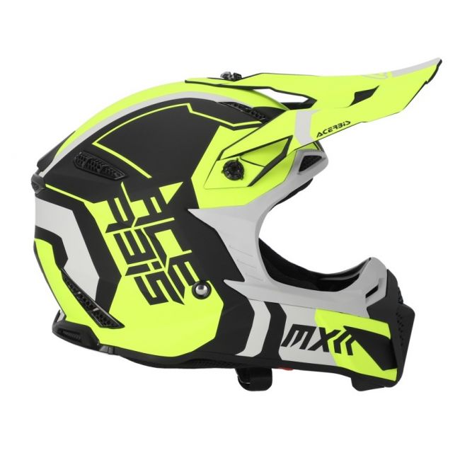 Casca Acerbis Profile 5 Black Yellow Fluo