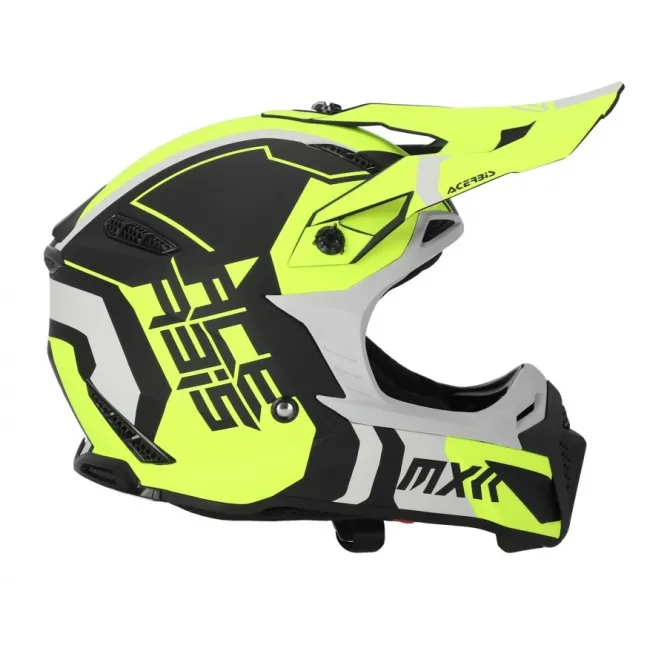 Casca Acerbis Profile 5 Black Yellow Fluo