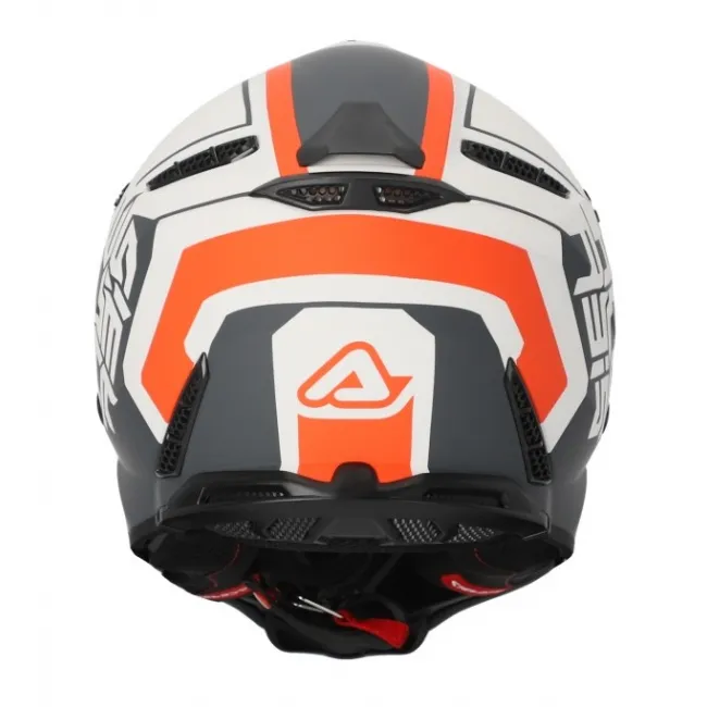 Casca Acerbis Profile 5 White Orange