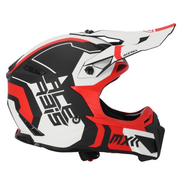 Casca Acerbis Profile 5 White Red