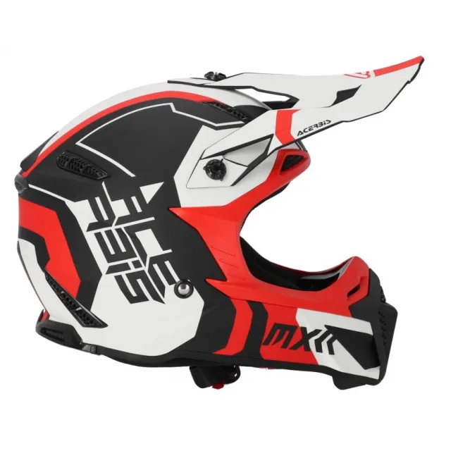 Casca Acerbis Profile 5 White Red