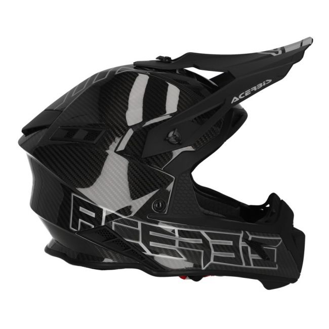 Casca Acerbis Steel Carbon 22.06 Black Grey