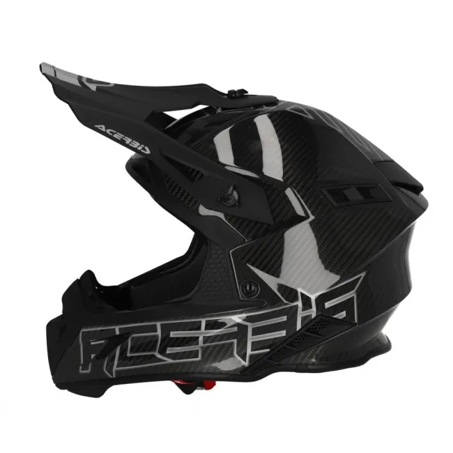 Casca Acerbis Steel Carbon 22.06 Black Grey