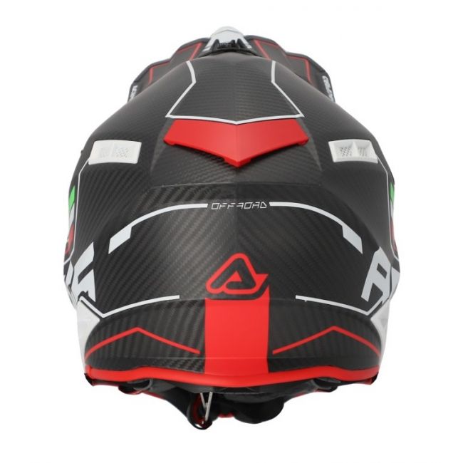Casca Acerbis Steel Carbon 22.06 Black Red