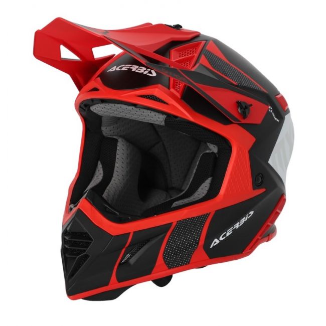 Casca Acerbis X-Track 22.06 Black Red