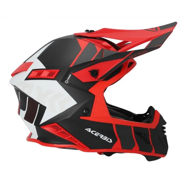 Casca Acerbis X-Track 22.06 Black Red