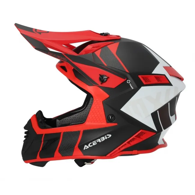 Casca Acerbis X-Track 22.06 Black Red