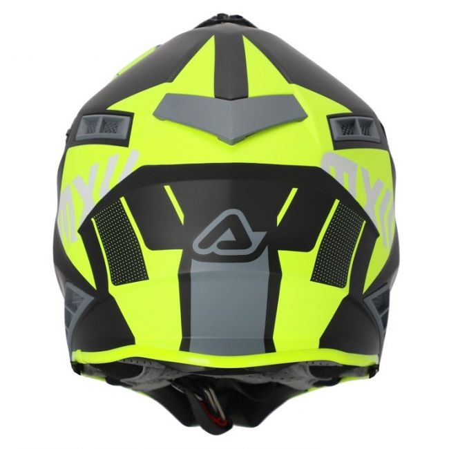 Casca Acerbis X-Track 22.06 Black Yellow Fluo