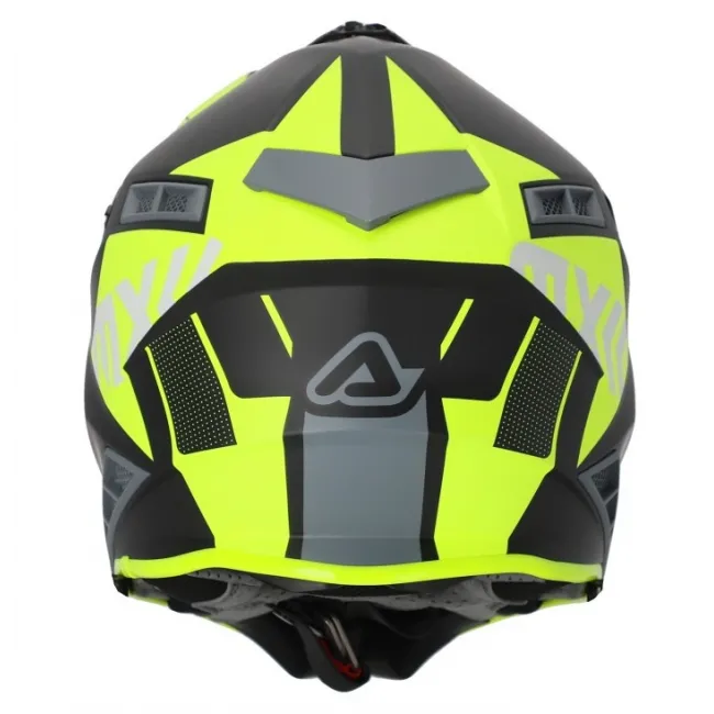 Casca Acerbis X-Track 22.06 Black Yellow Fluo