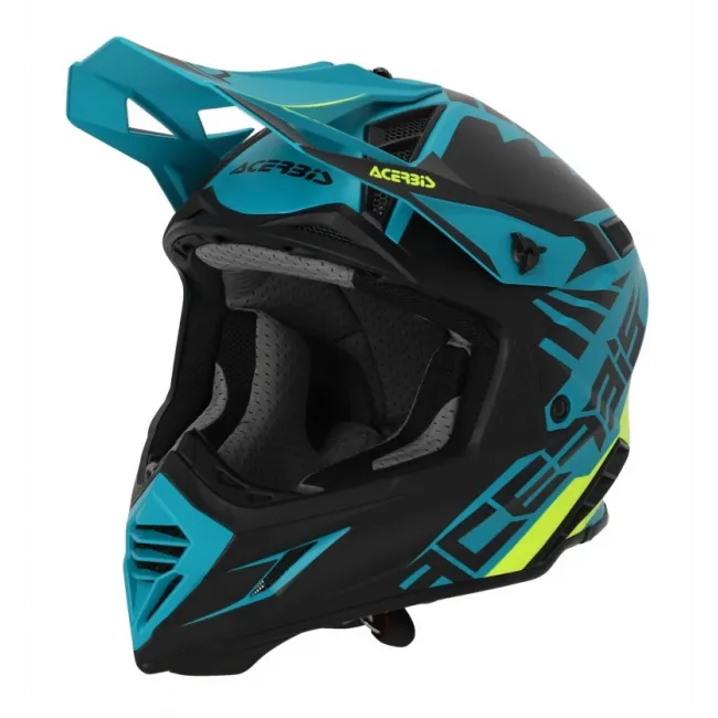 Casca Acerbis X-Track 22.06 Blue Black