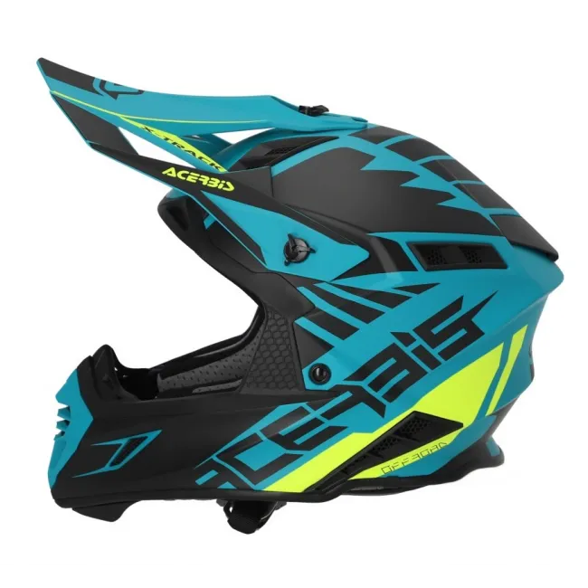 Casca Acerbis X-Track 22.06 Blue Black