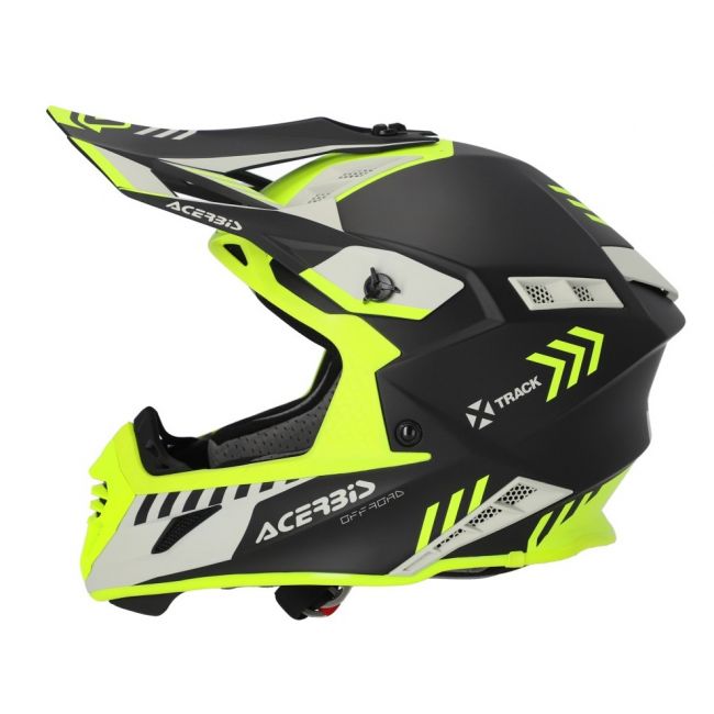 Casca Acerbis X-Track MIPS Black Yellow Fluo