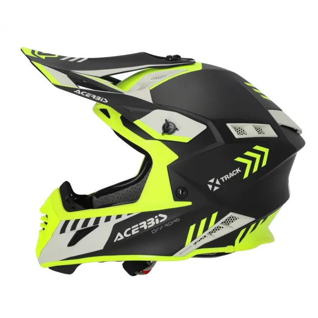 Casca Acerbis X-Track MIPS Black Yellow Fluo