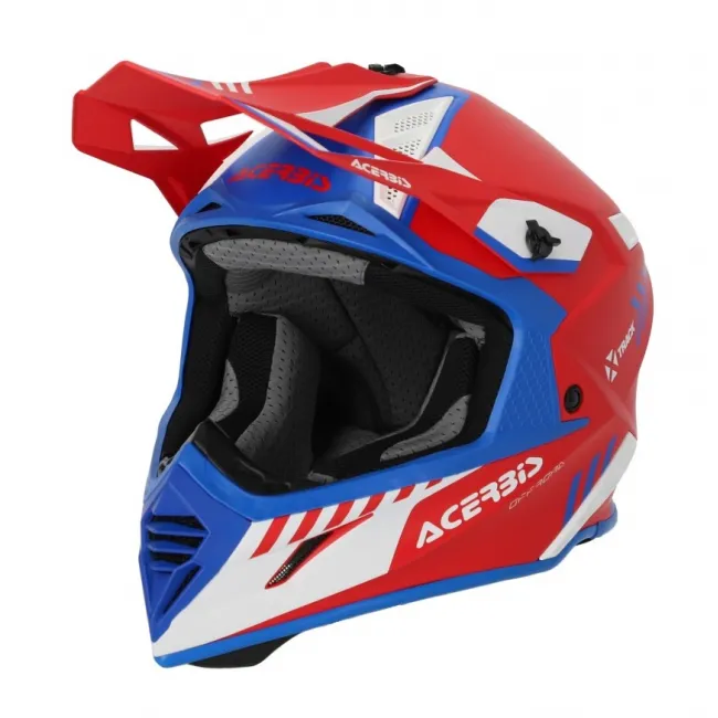 Casca Acerbis X-Track MIPS Red Blue