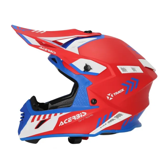 Casca Acerbis X-Track MIPS Red Blue