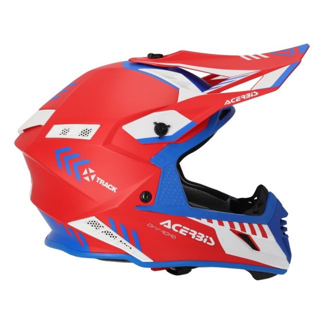 Casca Acerbis X-Track MIPS Red Blue