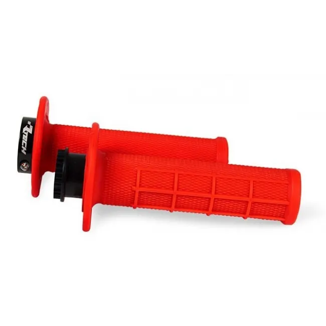 Mansoane lock-on RTech R20 Half Waffle Neon Red