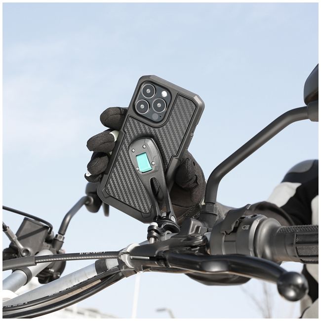 Prindere telefon pe ghidon Cube X-Guard A+ Black