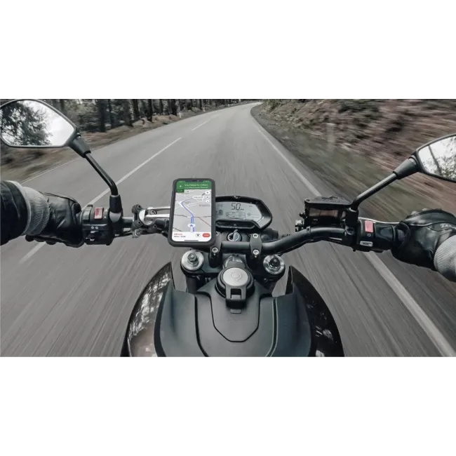 Prindere telefon pe ghidon Cube X-Guard A+ Black