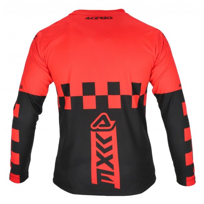 Tricou copii Acerbis MX J-Kid One Red Black