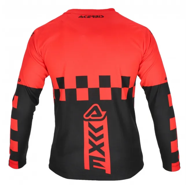 Tricou copii Acerbis MX J-Kid One Red Black