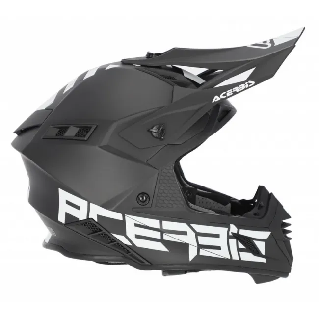 Casca Acerbis X-Track Black White