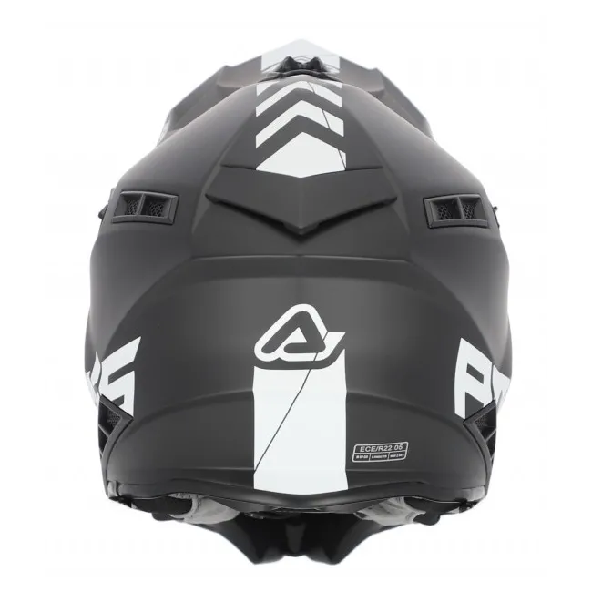 Casca Acerbis X-Track Black White