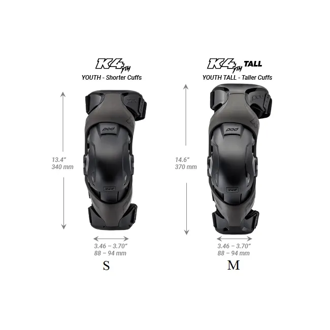 Orteze copii POD K4 Graphite Black