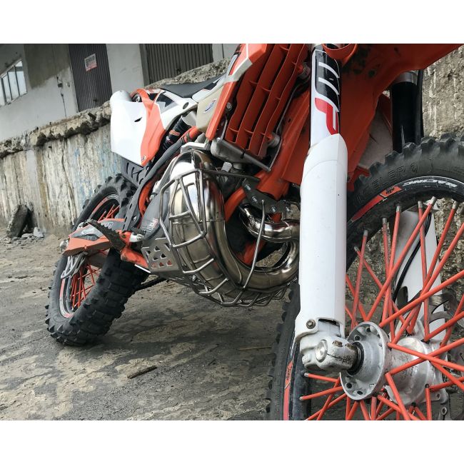 Protectie rezonator KTM/Husqvarna 2T 250-300 08-16 Dowatek