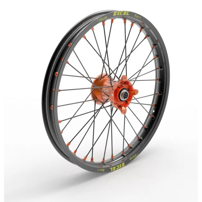 Roata fata KTM 16-22 Kite MX-EN Elite 1.60x21 Orange Black