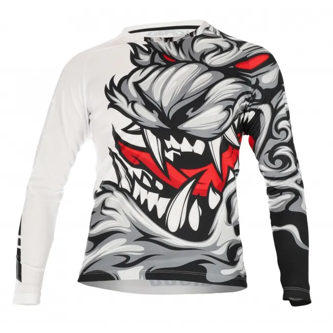 Tricou copii Acerbis MX J-Kid Grey White