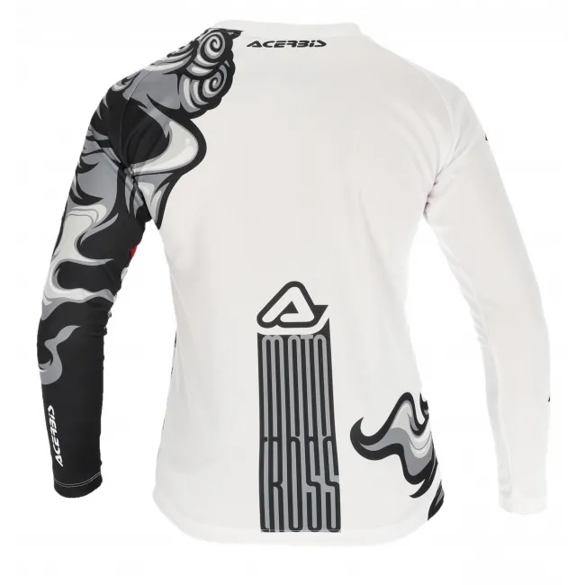 Tricou copii Acerbis MX J-Kid Grey White