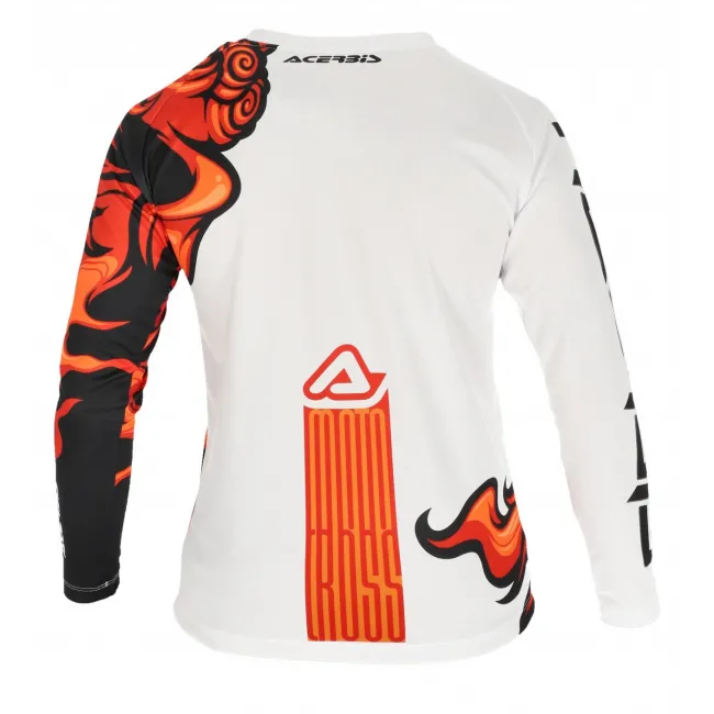 Tricou copii Acerbis MX J-Kid Orange White