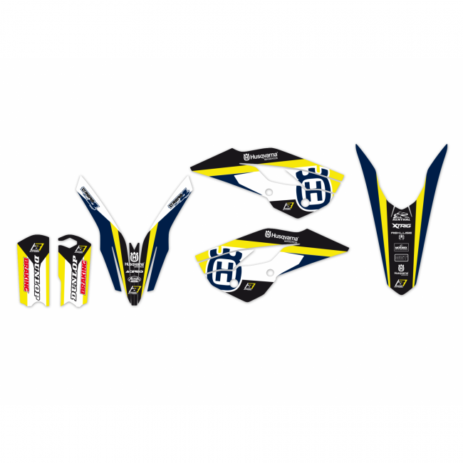 Kit stickere Husqvarna TC 85 14-17 Blackbird Dream 4