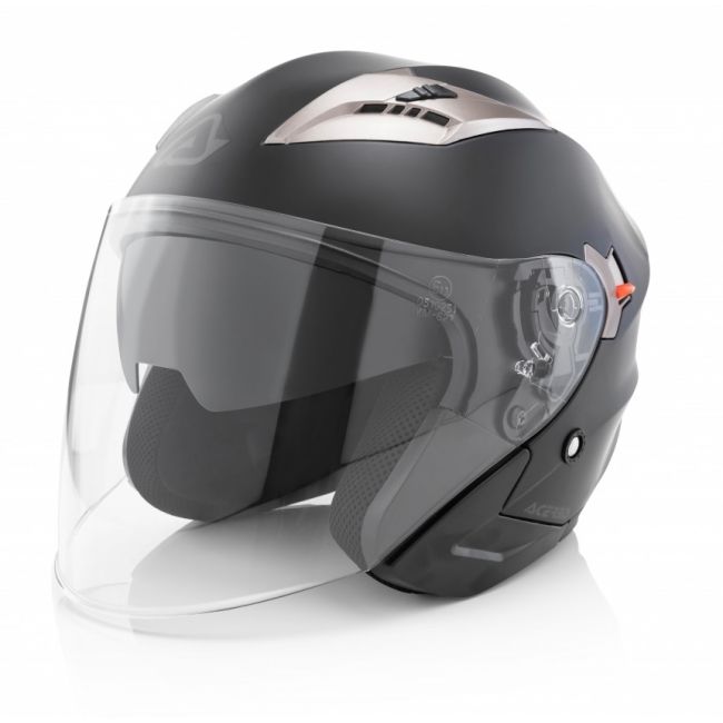 Casca Acerbis Jet Firstway Black