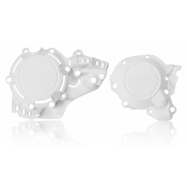 Kit protectii motor Husqvarna 2T 250/300 17-19 Acerbis White