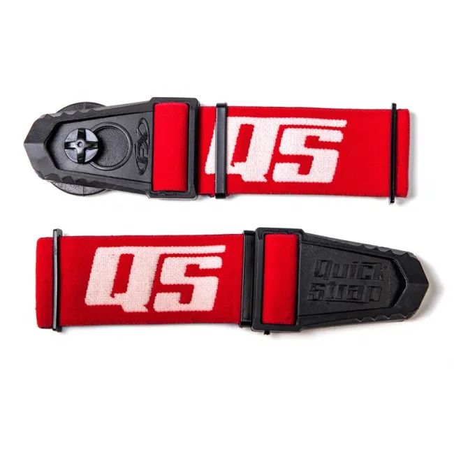 Prindere ochelari pe casca Quick Strap Factory Effex Red