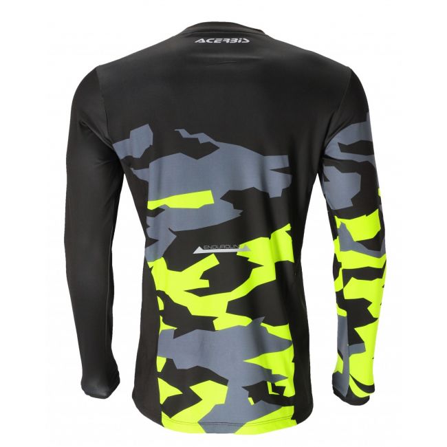 Tricou Acerbis X-Duro Winter Black Yellow